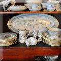 P37. Limoges fish platter. 